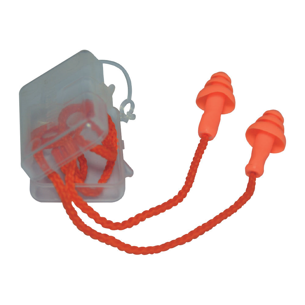 TAPON SILICONA CON CORDON CAJA (UND)