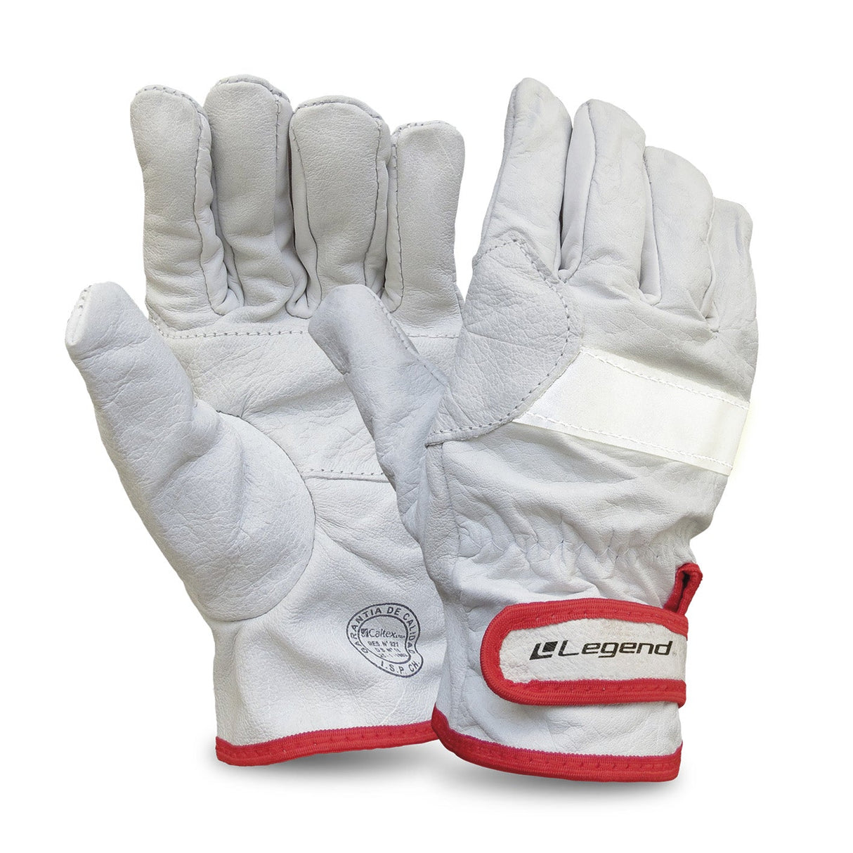 GUANTE CABRITILLA LEGEND C/VELCRO REFLECTANTE CR
