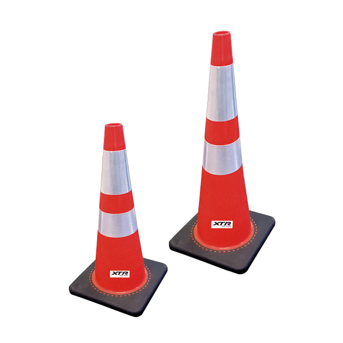 CONO REFLECTANTE DOBLE CINTA XTR BASE PESADA 28