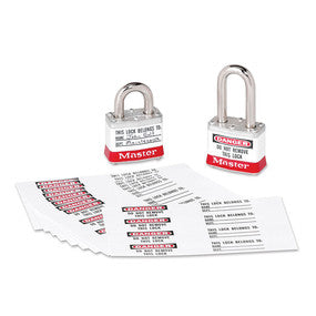 ETIQUETA PARA CANDADOR MASTER LOCK 461 (6 un)